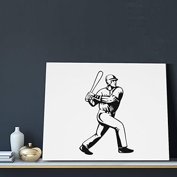 Amazon.co.jp: Chioee アートポスター フレーム 装飾画 野球